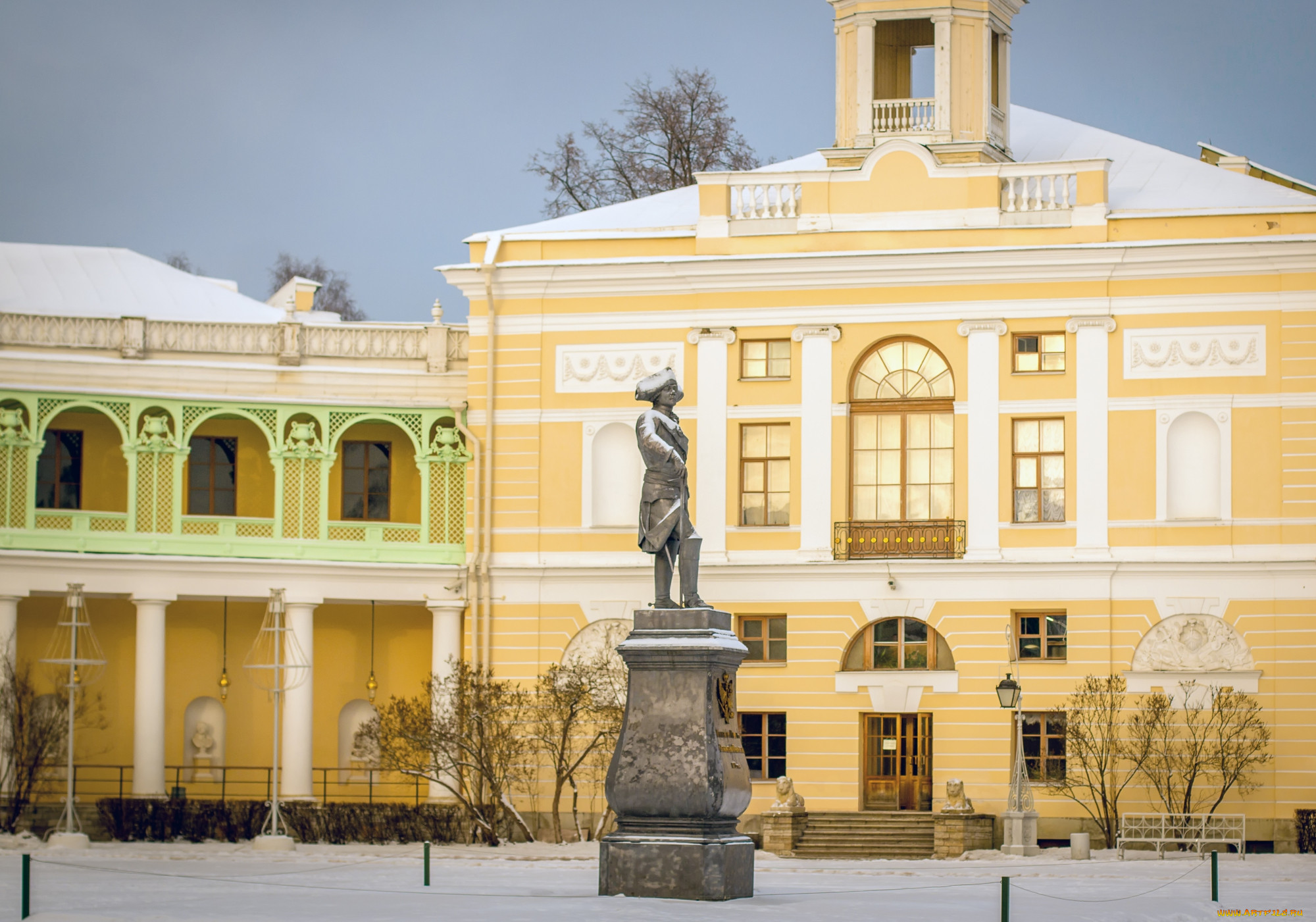 павловск санкт петербург зимой